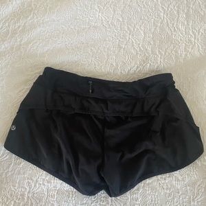 Lululemon speed up shorts - black